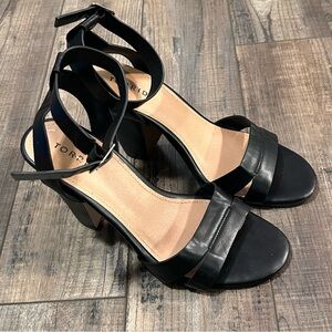 Torrid‎ Black Strappy Heels